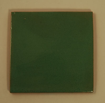 Hand Painted Tile - Olive