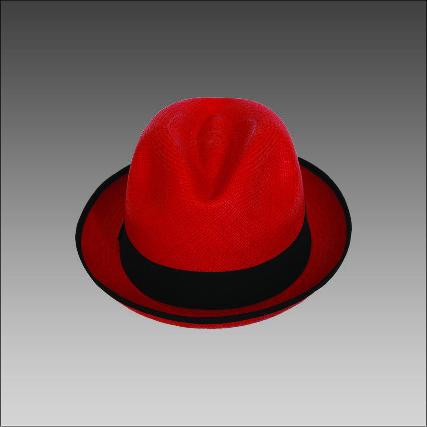 Red hotsell panama hat