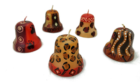 Hand-painted Bell Candles (4cm)