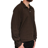 Fair Trade Long-Sleeve Drawstring Shirt from Ecuador - 100% cotton - Choice of Colours