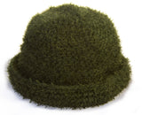Eyelash Wool Crochet Ladies Winter Hat