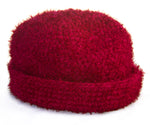 Eyelash Wool Crochet Ladies Winter Hat