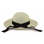 Tumia Ladies Sun Panama Hat - Ribbon