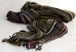 Soft, Long Winter Scarf - Striped