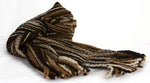SUPER Long, Extra Thick Striped Winter Scarf - 100% Wool