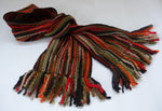 SUPER Long, Extra Thick Striped Winter Scarf - 100% Wool