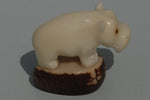 Hand carved tagua animal
