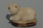 Hand carved tagua animal