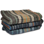 Beautiful and cozy hand-woven blanket / throw from Ecuador (Large)