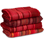 Beautiful and cozy hand-woven blanket / throw from Ecuador (Large)