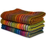 Beautiful and cozy hand-woven blanket / throw from Ecuador (Large)