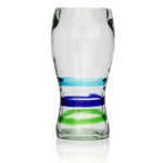 3-Colour Ring Pint Glass - Recycled Glass