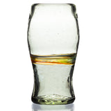 Multi-Stripe Pint Glass - Recycled Glass