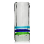 3-Colour Ring Shot Glass - Recycled Glass