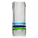 3-Colour Ring Shot Glass - Recycled Glass