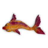 Recycled Tin Bright Koi Carp