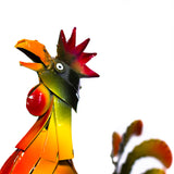 Recycled Tin - Large Cockerel Standing