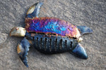 Recycled tin turtle small
