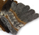 Hand-knitted Alpaca Gloves from Bolivia