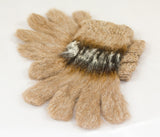 Hand-knitted Alpaca Gloves from Bolivia