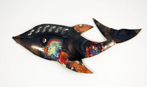Recycled Tin Whale
