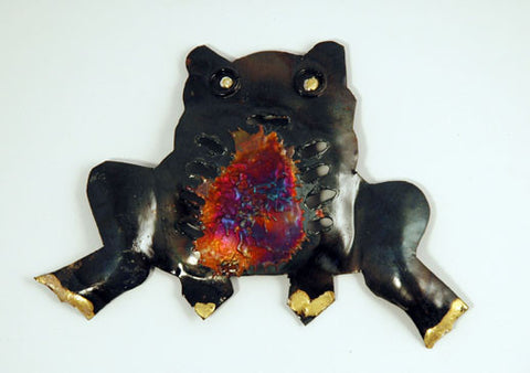 Recycled Tin Frog
