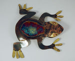 Recycled Tin Frog large