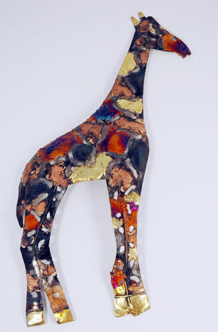 Recycled Tin Giraffe