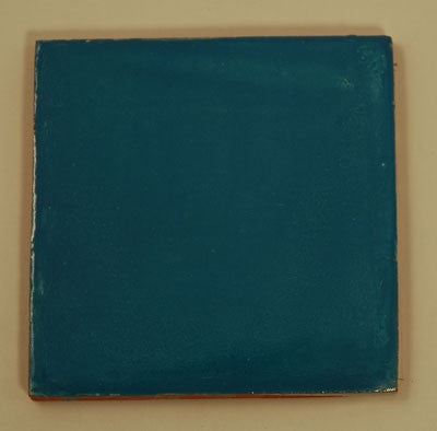 Hand Painted Tile - Light Blue