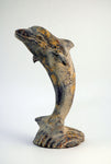 Rustic dolphin & base