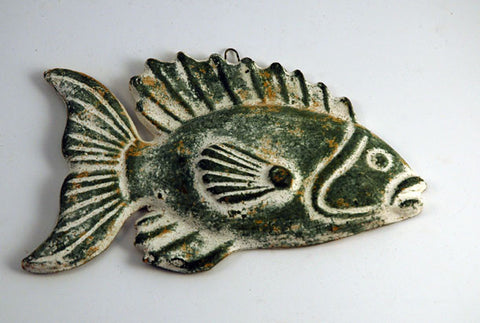 Fish Plaque - Green