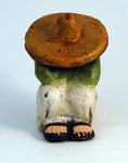 Mexican siesta clay figure large