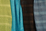 India Flag Scarf 60% silk single colour