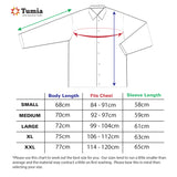 Long-Sleeve Grandad Shirt from Ecuador - 100% cotton - Choice of Colours