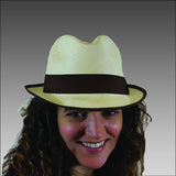 Tumia Natural Trilby Panama Hat